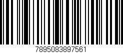 Código de barras (EAN, GTIN, SKU, ISBN): '7895083897561'