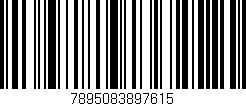Código de barras (EAN, GTIN, SKU, ISBN): '7895083897615'
