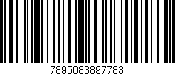 Código de barras (EAN, GTIN, SKU, ISBN): '7895083897783'