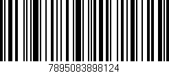 Código de barras (EAN, GTIN, SKU, ISBN): '7895083898124'