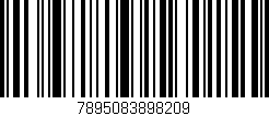 Código de barras (EAN, GTIN, SKU, ISBN): '7895083898209'
