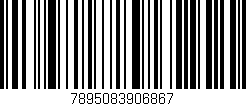 Código de barras (EAN, GTIN, SKU, ISBN): '7895083906867'
