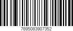 Código de barras (EAN, GTIN, SKU, ISBN): '7895083907352'