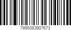 Código de barras (EAN, GTIN, SKU, ISBN): '7895083907673'