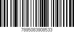 Código de barras (EAN, GTIN, SKU, ISBN): '7895083908533'