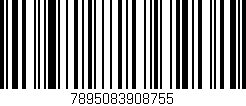 Código de barras (EAN, GTIN, SKU, ISBN): '7895083908755'
