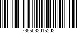 Código de barras (EAN, GTIN, SKU, ISBN): '7895083915203'