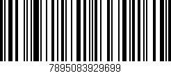 Código de barras (EAN, GTIN, SKU, ISBN): '7895083929699'