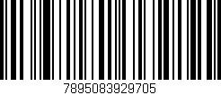 Código de barras (EAN, GTIN, SKU, ISBN): '7895083929705'