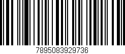 Código de barras (EAN, GTIN, SKU, ISBN): '7895083929736'