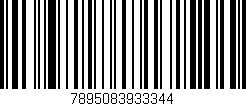 Código de barras (EAN, GTIN, SKU, ISBN): '7895083933344'