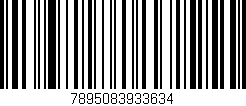 Código de barras (EAN, GTIN, SKU, ISBN): '7895083933634'