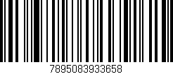 Código de barras (EAN, GTIN, SKU, ISBN): '7895083933658'