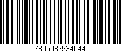 Código de barras (EAN, GTIN, SKU, ISBN): '7895083934044'
