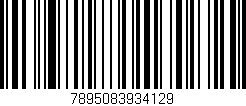 Código de barras (EAN, GTIN, SKU, ISBN): '7895083934129'