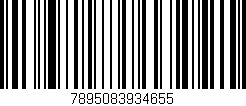Código de barras (EAN, GTIN, SKU, ISBN): '7895083934655'