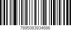 Código de barras (EAN, GTIN, SKU, ISBN): '7895083934686'