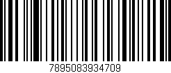 Código de barras (EAN, GTIN, SKU, ISBN): '7895083934709'