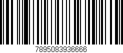 Código de barras (EAN, GTIN, SKU, ISBN): '7895083936666'
