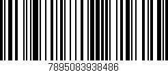 Código de barras (EAN, GTIN, SKU, ISBN): '7895083938486'