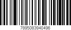 Código de barras (EAN, GTIN, SKU, ISBN): '7895083940496'