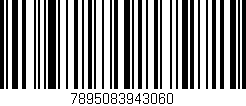 Código de barras (EAN, GTIN, SKU, ISBN): '7895083943060'
