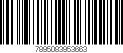 Código de barras (EAN, GTIN, SKU, ISBN): '7895083953663'