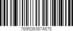 Código de barras (EAN, GTIN, SKU, ISBN): '7895083974675'