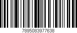 Código de barras (EAN, GTIN, SKU, ISBN): '7895083977638'