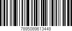 Código de barras (EAN, GTIN, SKU, ISBN): '7895089613448'