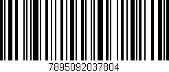 Código de barras (EAN, GTIN, SKU, ISBN): '7895092037804'