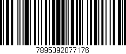 Código de barras (EAN, GTIN, SKU, ISBN): '7895092077176'