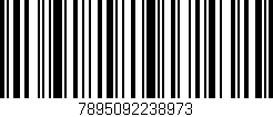 Código de barras (EAN, GTIN, SKU, ISBN): '7895092238973'