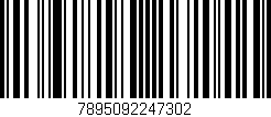 Código de barras (EAN, GTIN, SKU, ISBN): '7895092247302'