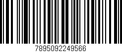 Código de barras (EAN, GTIN, SKU, ISBN): '7895092249566'