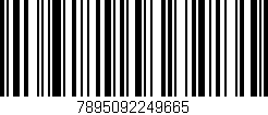 Código de barras (EAN, GTIN, SKU, ISBN): '7895092249665'