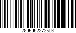 Código de barras (EAN, GTIN, SKU, ISBN): '7895092373506'