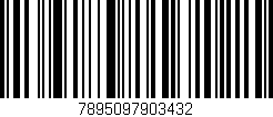 Código de barras (EAN, GTIN, SKU, ISBN): '7895097903432'