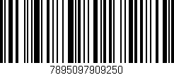 Código de barras (EAN, GTIN, SKU, ISBN): '7895097909250'