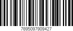 Código de barras (EAN, GTIN, SKU, ISBN): '7895097909427'