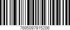 Código de barras (EAN, GTIN, SKU, ISBN): '7895097915206'