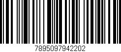 Código de barras (EAN, GTIN, SKU, ISBN): '7895097942202'