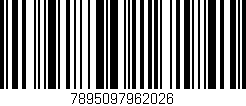Código de barras (EAN, GTIN, SKU, ISBN): '7895097962026'