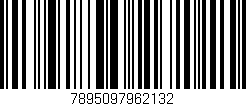 Código de barras (EAN, GTIN, SKU, ISBN): '7895097962132'