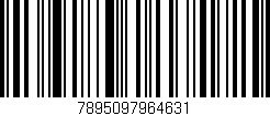 Código de barras (EAN, GTIN, SKU, ISBN): '7895097964631'