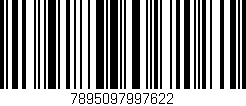 Código de barras (EAN, GTIN, SKU, ISBN): '7895097997622'