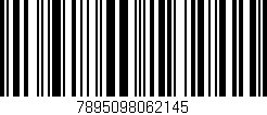 Código de barras (EAN, GTIN, SKU, ISBN): '7895098062145'