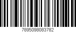 Código de barras (EAN, GTIN, SKU, ISBN): '7895098083782'