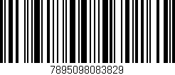 Código de barras (EAN, GTIN, SKU, ISBN): '7895098083829'