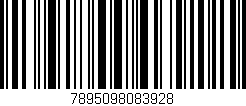 Código de barras (EAN, GTIN, SKU, ISBN): '7895098083928'
